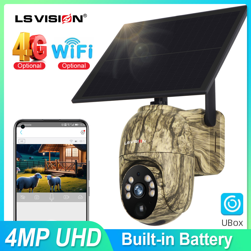 Outdoor Hunting Camera Wifi - LS VISION 2K Cámara de seguridad
