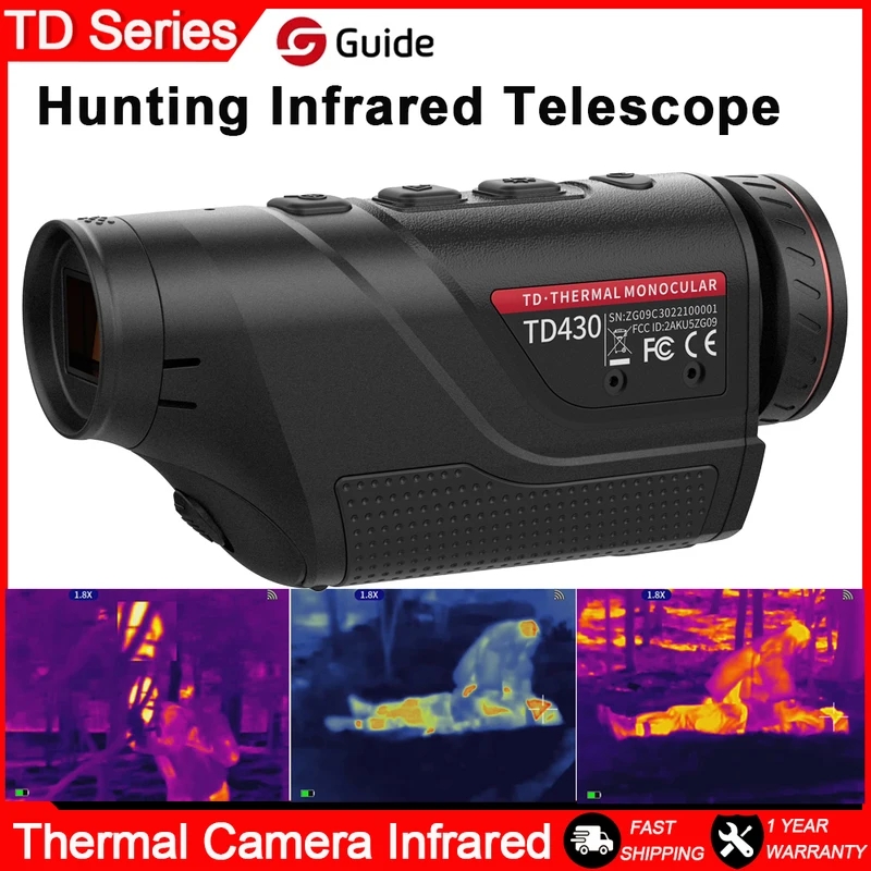 Outdoor Hunting Camera Wifi - Guía TD211 TD411 cámara térmica para