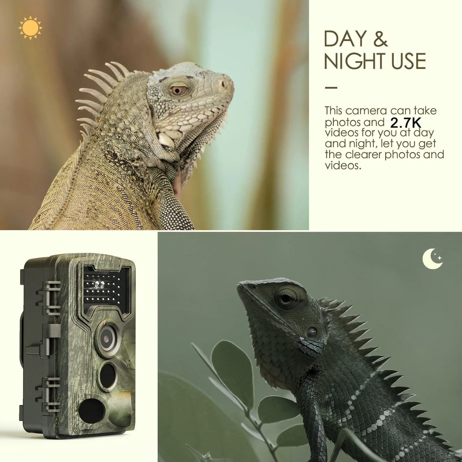 Cámaras de rastreo para caza,  - Outdoor Hunting Camera Wifi reseña y precio