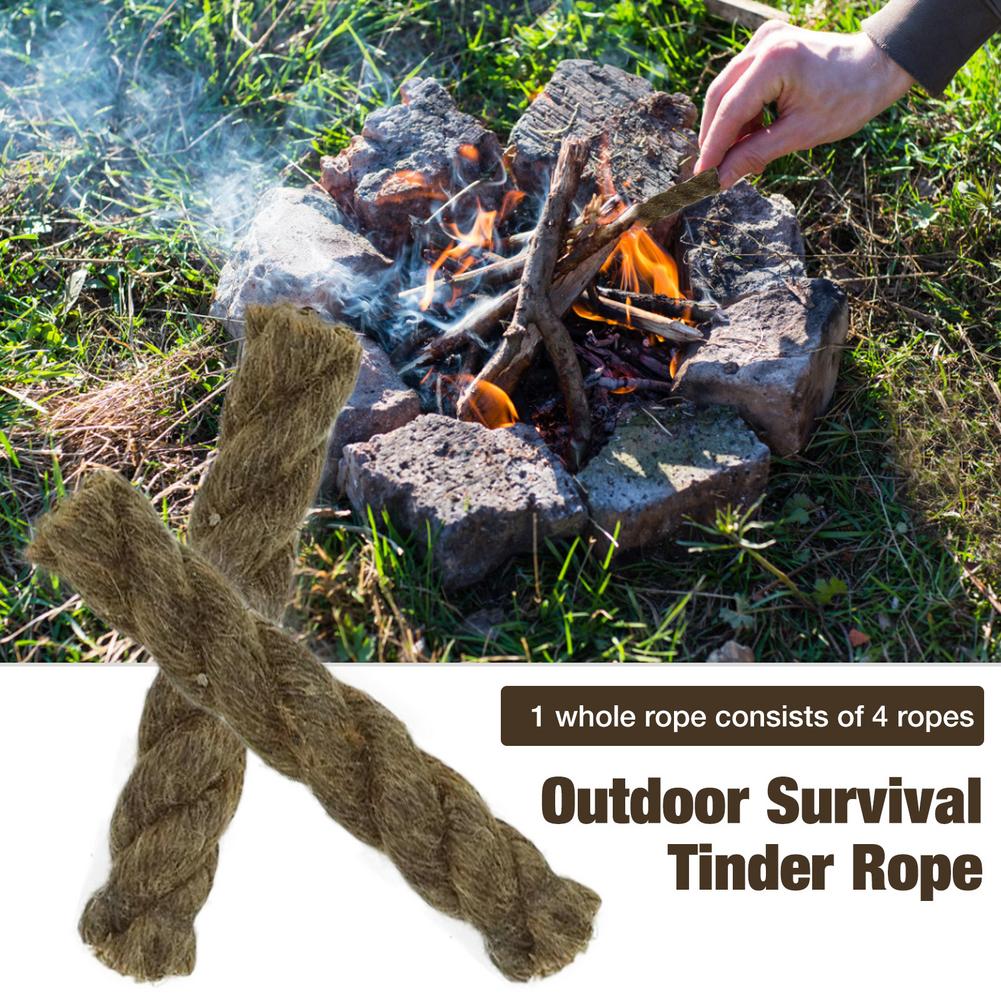 Cuerda de Tinder de 5 piezas,  - Fire Starter Waterproof reseña y precio