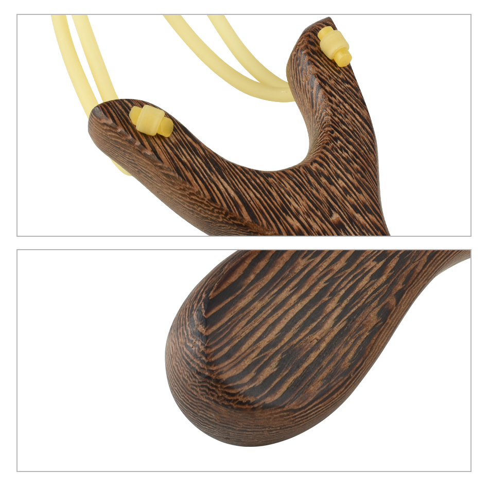 Tirachinas de madera tradicion - Outdoor Hunting Launcher reseña y precio