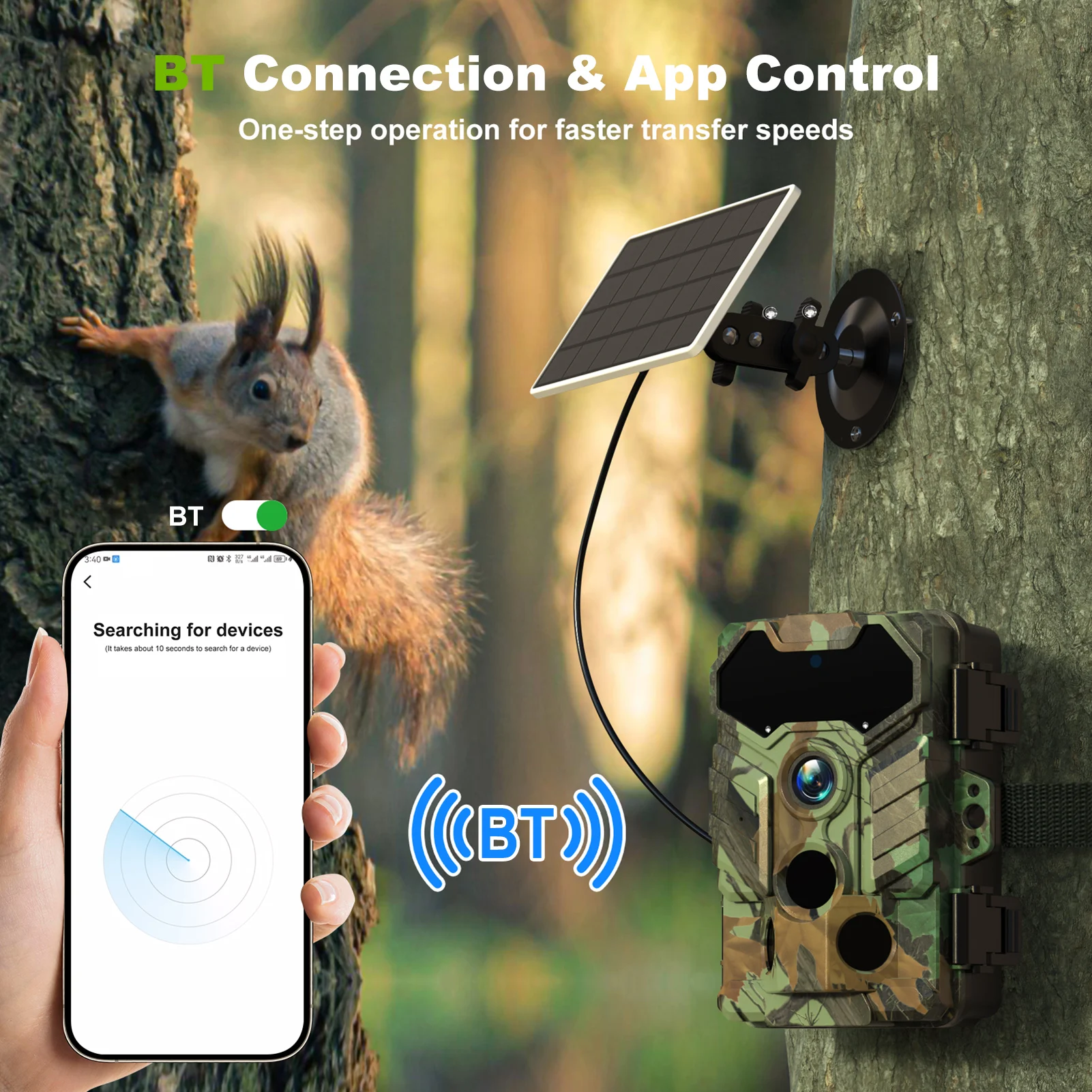 Cámara Solar para exteriores,  - Outdoor Hunting Camera Wifi reseña y precio