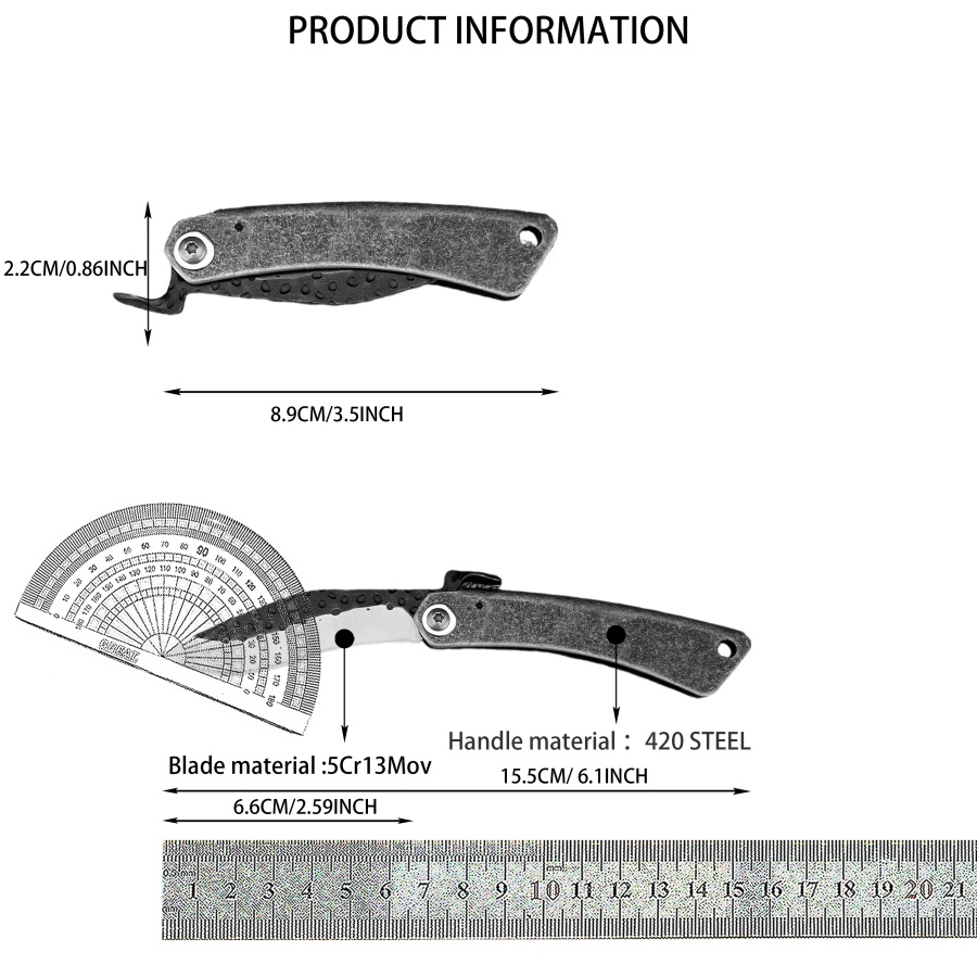 Cuchillo Plegable Higonokami d - Hunting And Camping In Jungle reseña y precio